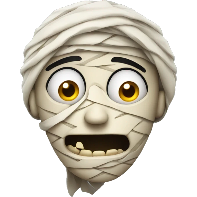 Scary mummy  emoji