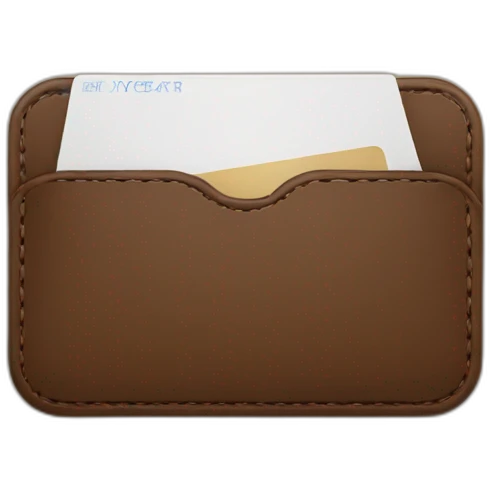 card holder emoji