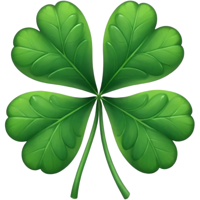 Trebol de 5 hojas emoji black clover emoji