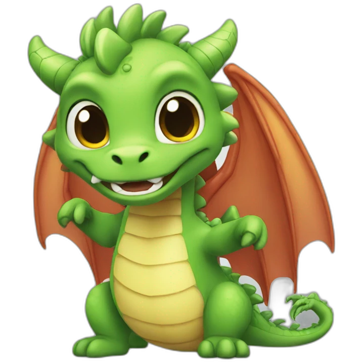 dragon cute emoji