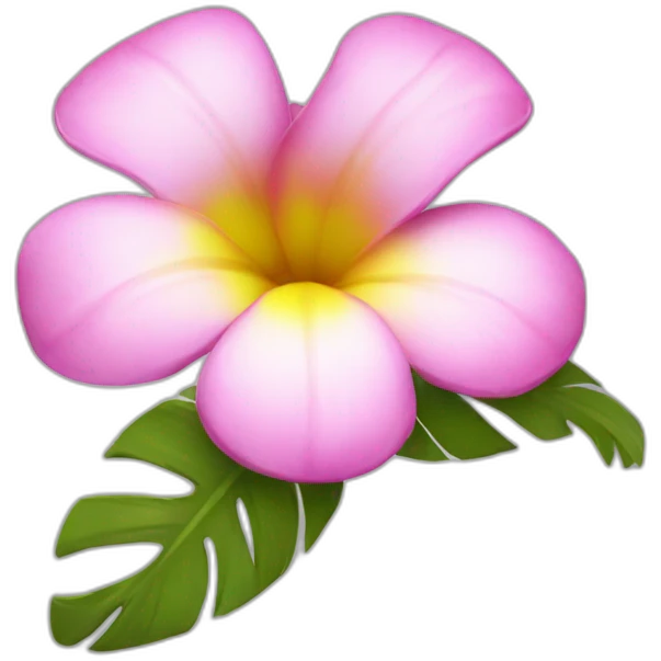 Hawaï flower emoji