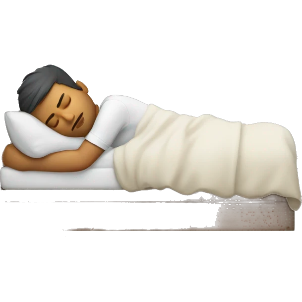 Guy sleeping emoji