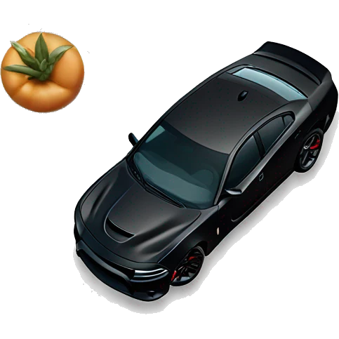 Dodge Charger SRT hellcat emoji