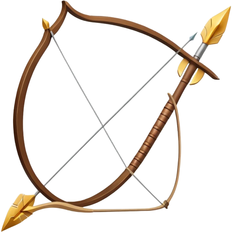 bow and arrow emoji