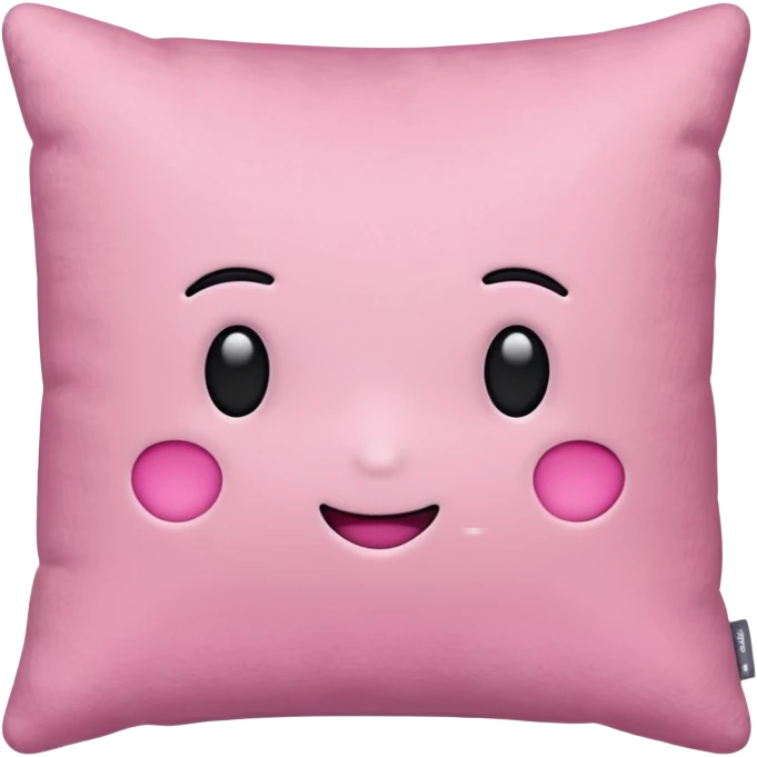 Make a pink pillow emoji