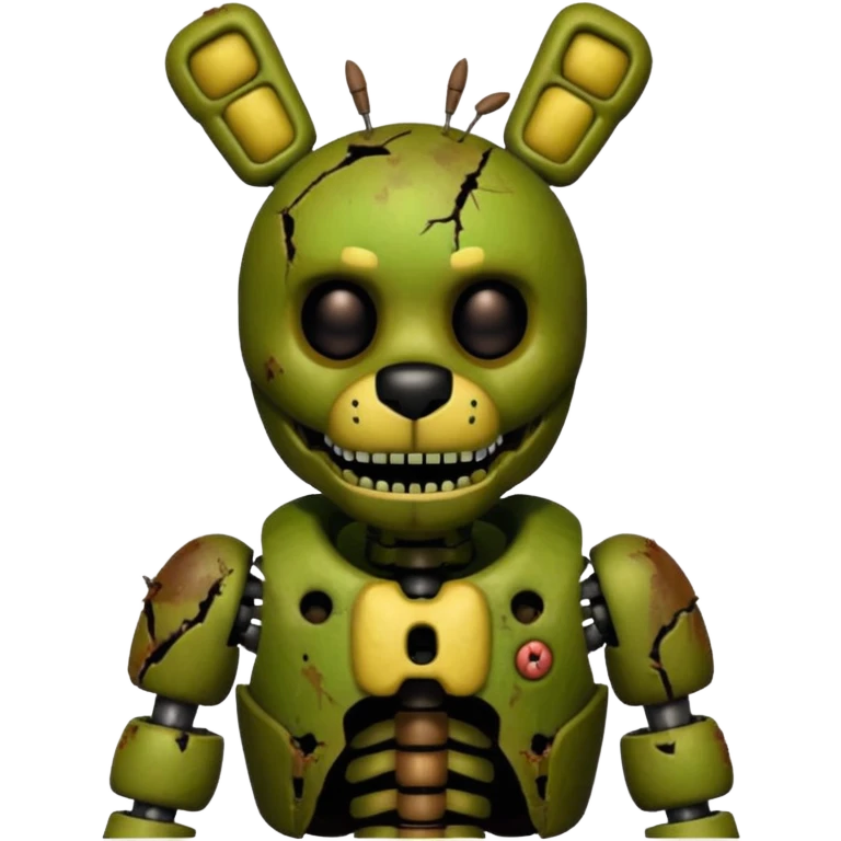 extremely accurate Springtrap from five nights at Freddy’s 3 emoji