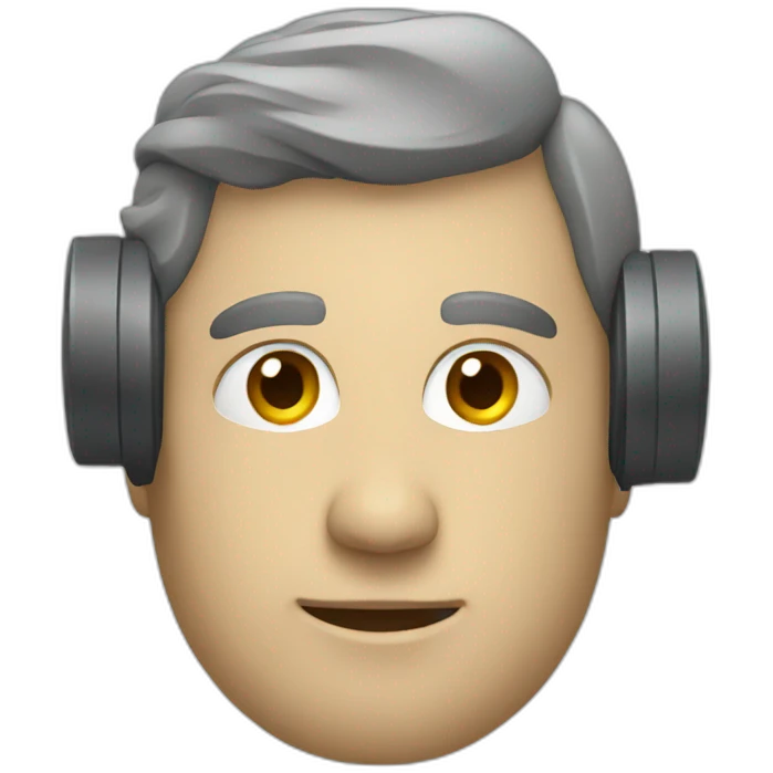 Moving head emoji