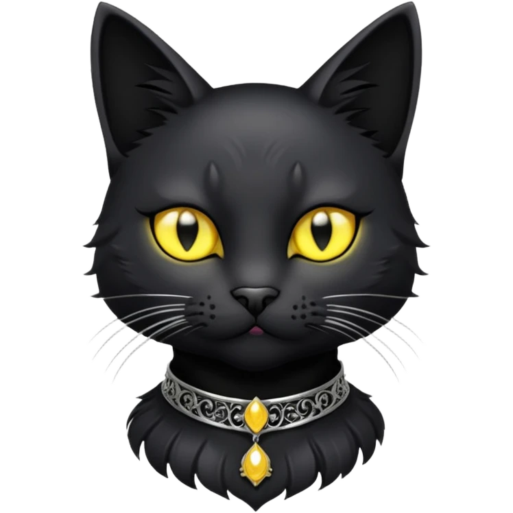 gato gotico  emoji
