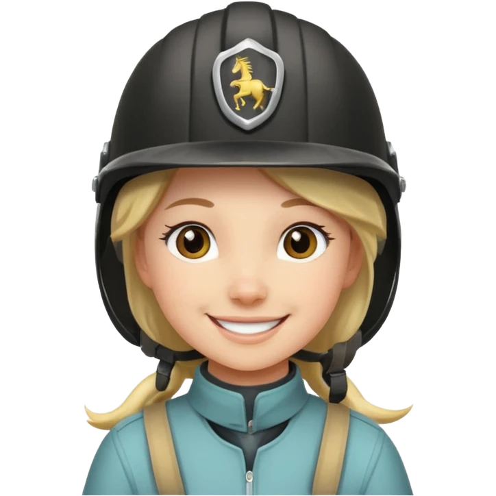 Horse girl emoji