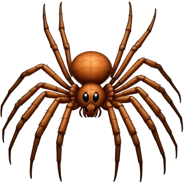 Make a spider crawling emoji