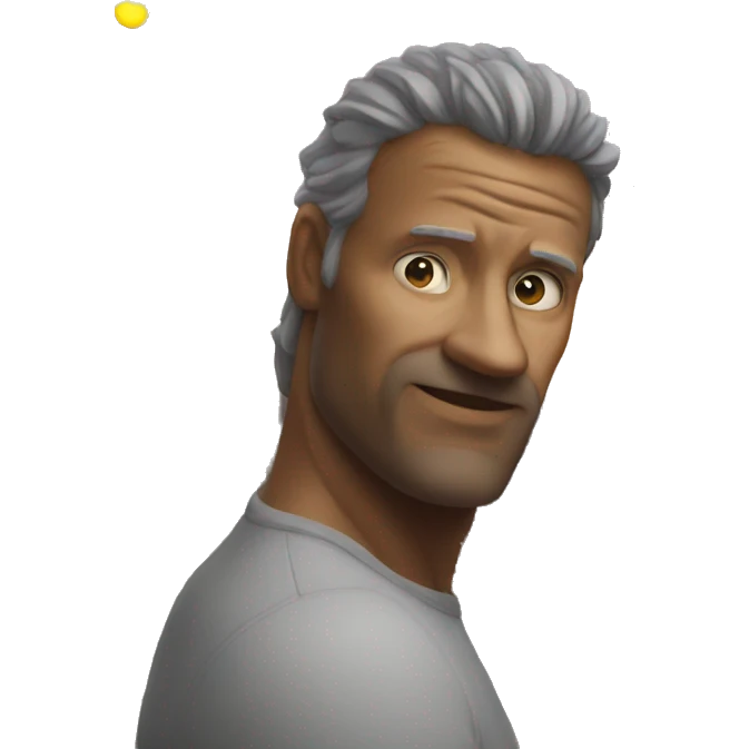 Man on the gargantua emoji