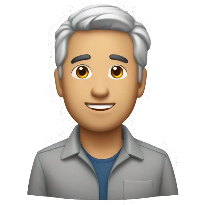 Menino moreno estoico emoji