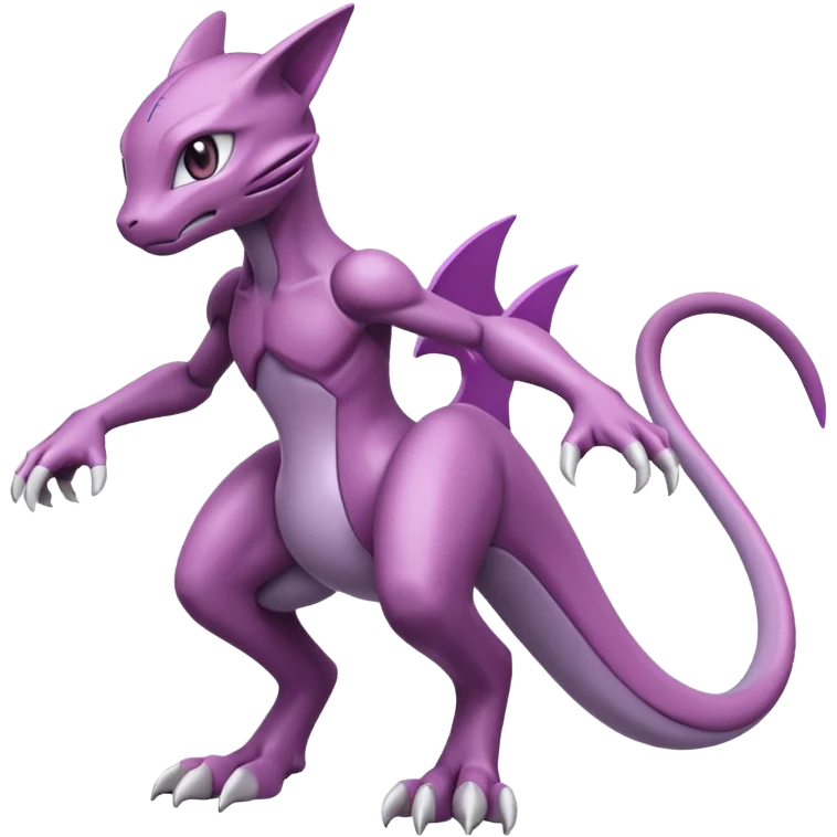 Miraidon-Genesect-Mewtwo-Fakémon-hybrid-creature (full body)  emoji