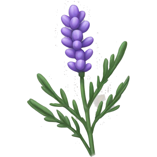 lavender sprig emoji