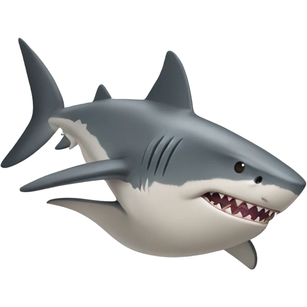 Shark with dog body  emoji