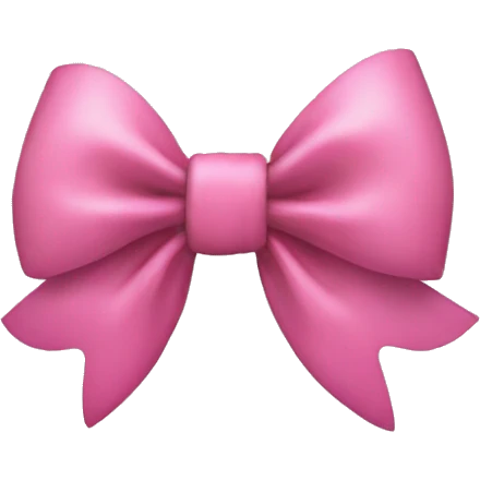 back coquette bow emoji
