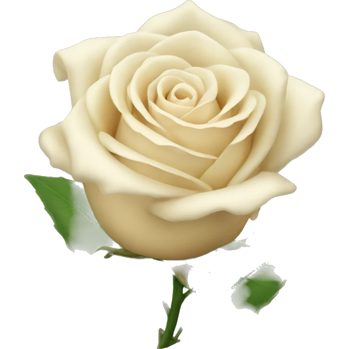 vanilla rose emoji