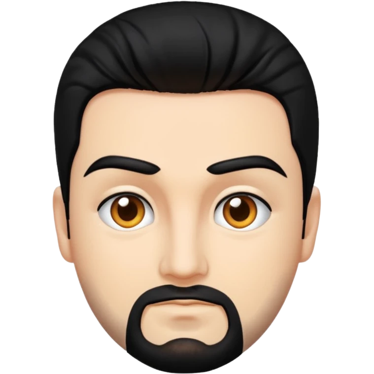 Chris Kirkpatrick with black hair emoji