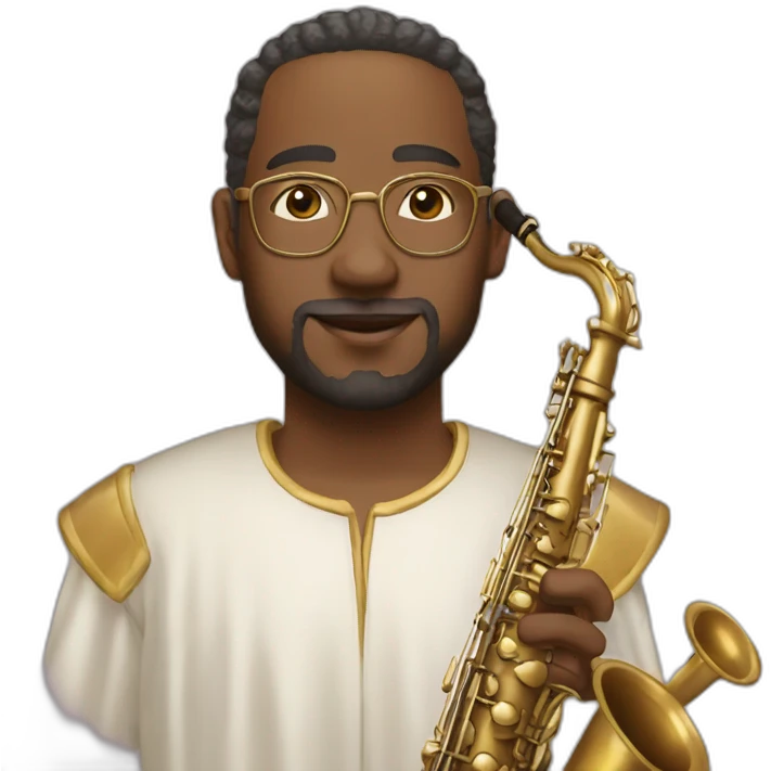 patron saint of jazz emoji