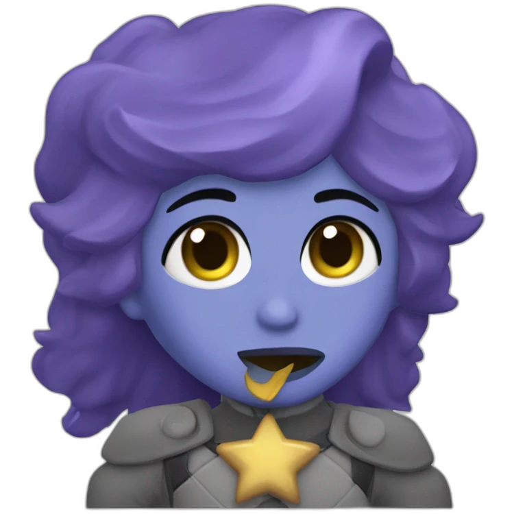 Noche estrellada de vango emoji