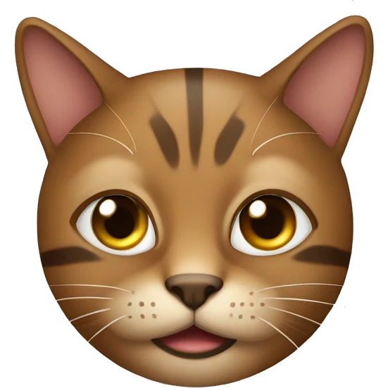 prisoner brown cat emoji