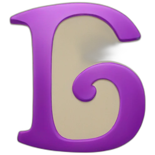 La lettre g emoji