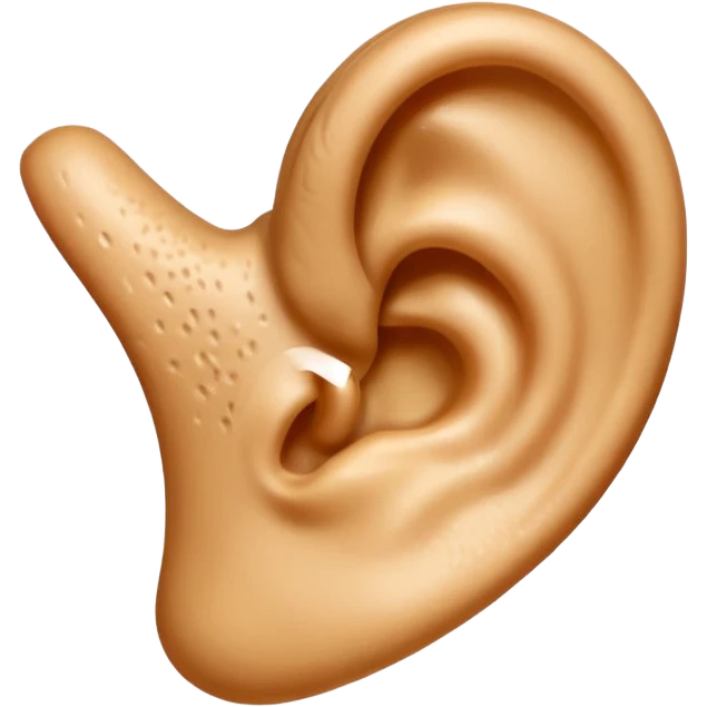Human ears emoji