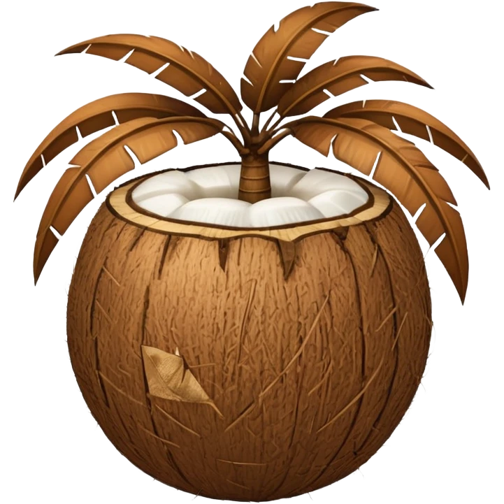 Big coconat emoji