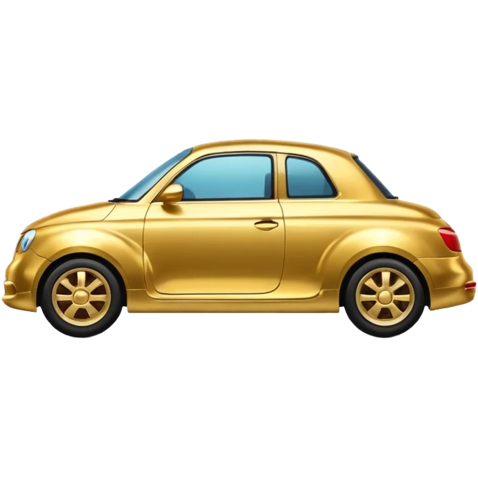 Golden Car paint Sprayer emoji