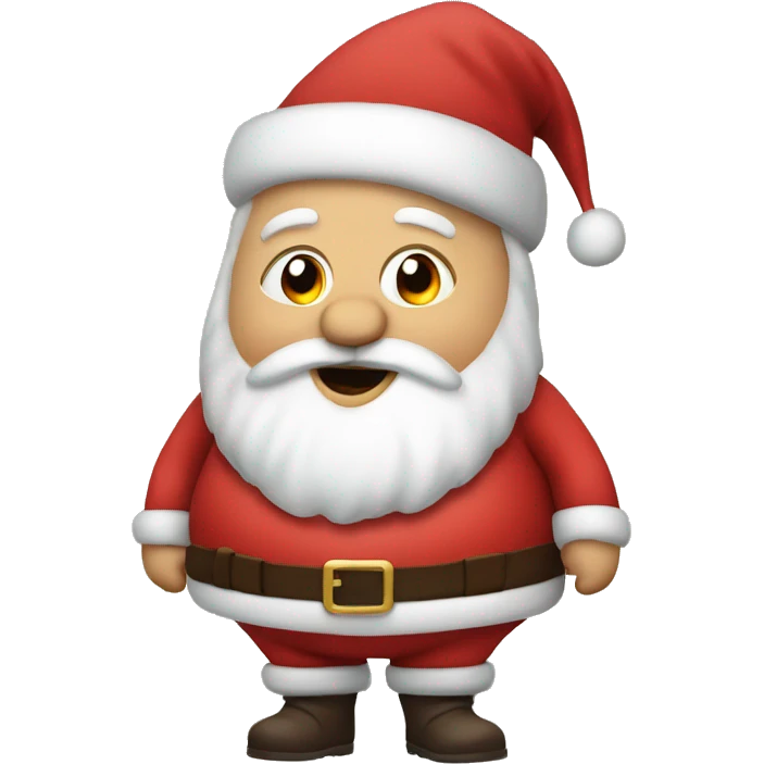 Fat Santa  emoji