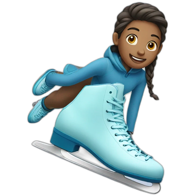 ice skating emoji