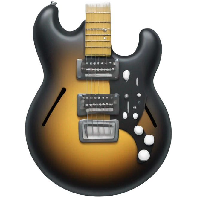 electro guitar emoji