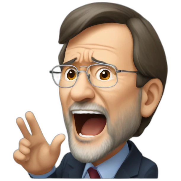 mariano rajoy bizarrap singing emoji