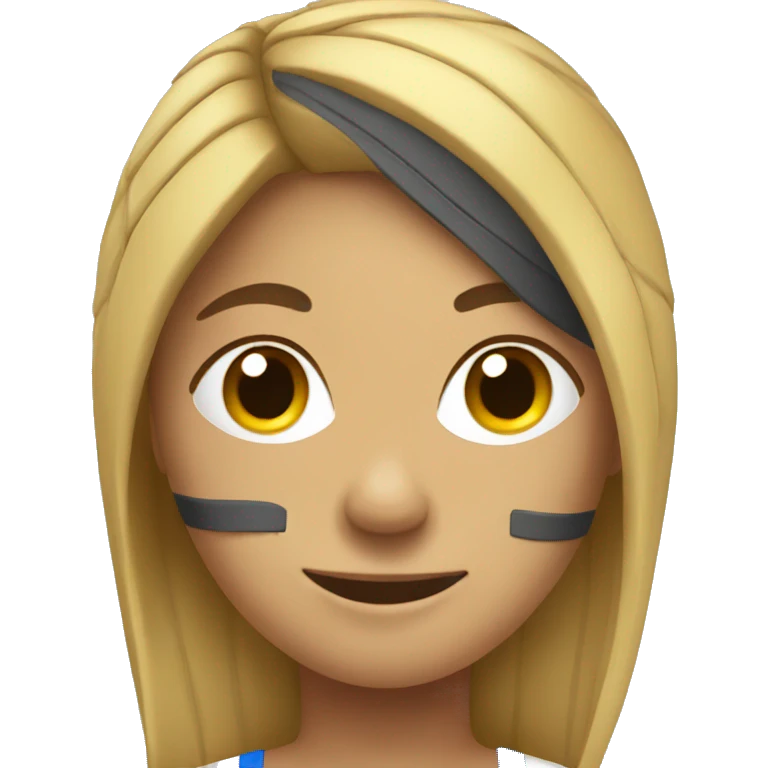Make beach volleyball player emoji
