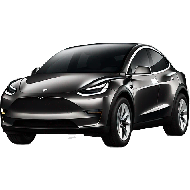 car tesla Model y emoji