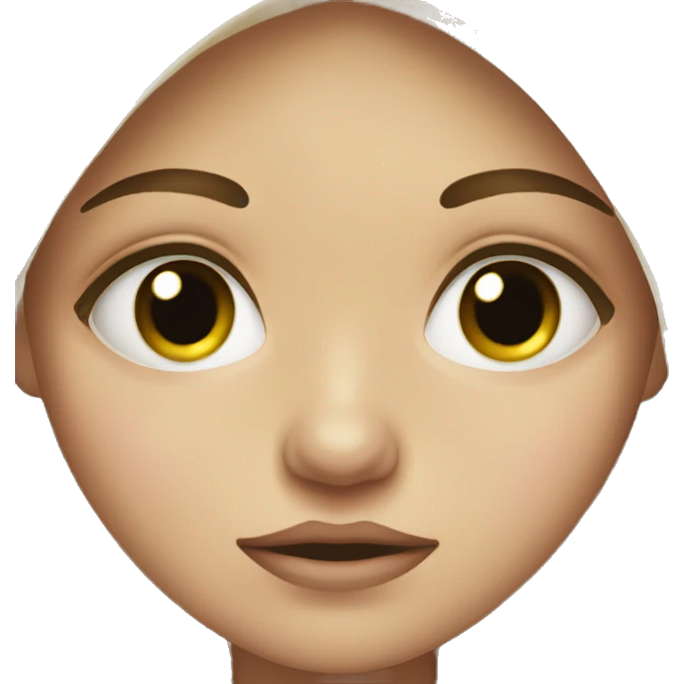 Girl crying with dark circles around her eyes  emoji