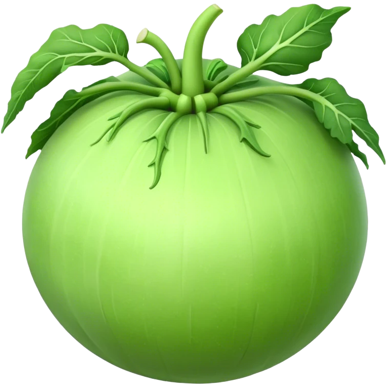 kohlrabi emoji