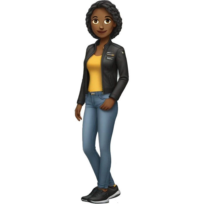 Porsche Girl emoji
