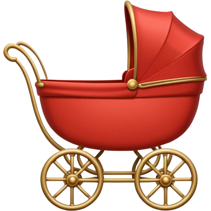 vintage baby carriage emoji