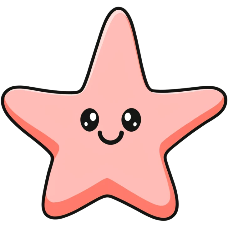 Patrick Star from SpongeBob emoji