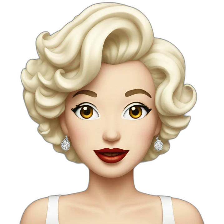 Marilyn Monroe emoji