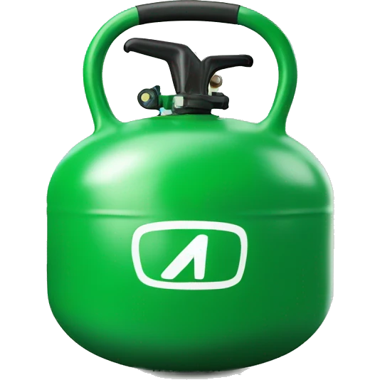 gas lpg 3kg green emoji