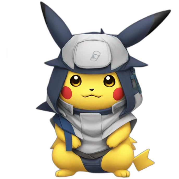 fusion pikachu sasuke emoji