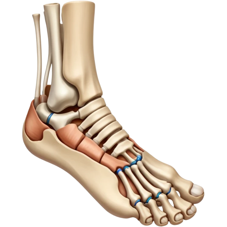 Anatomical foot emoji