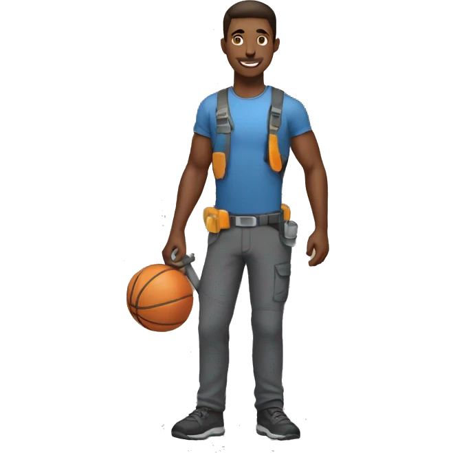hardworking active man emoji