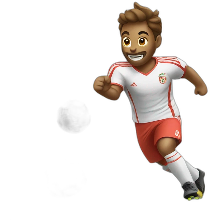 Gato jugando fútbol emoji