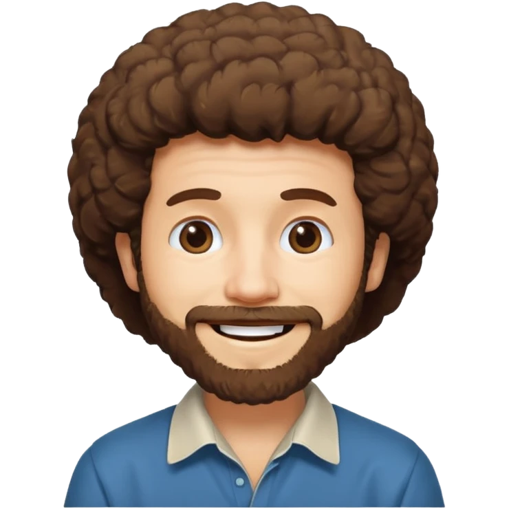 Bob Ross emoji
