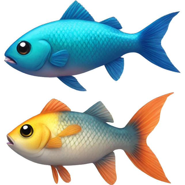 Kitten bird fish emoji