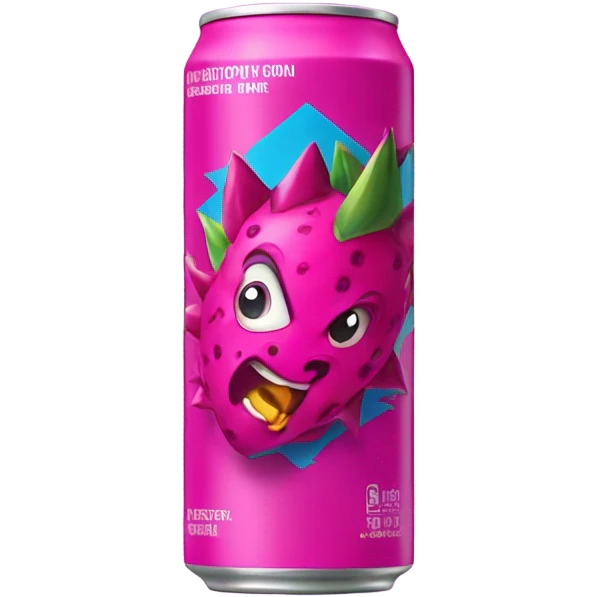 Dragonfruit Dragon Energy Drink  emoji
