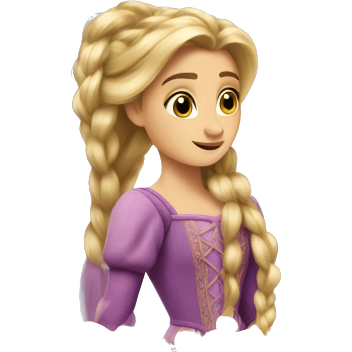 rapunzel emoji
